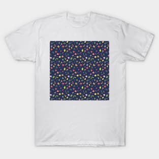 Funky Floral Dark T-Shirt